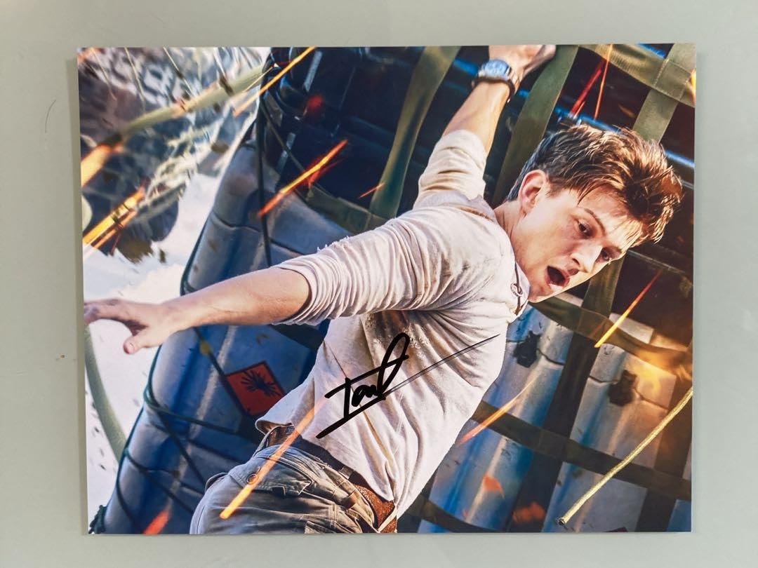 トム・ホランド直筆サイン入り超大型写真…Tom Holland…